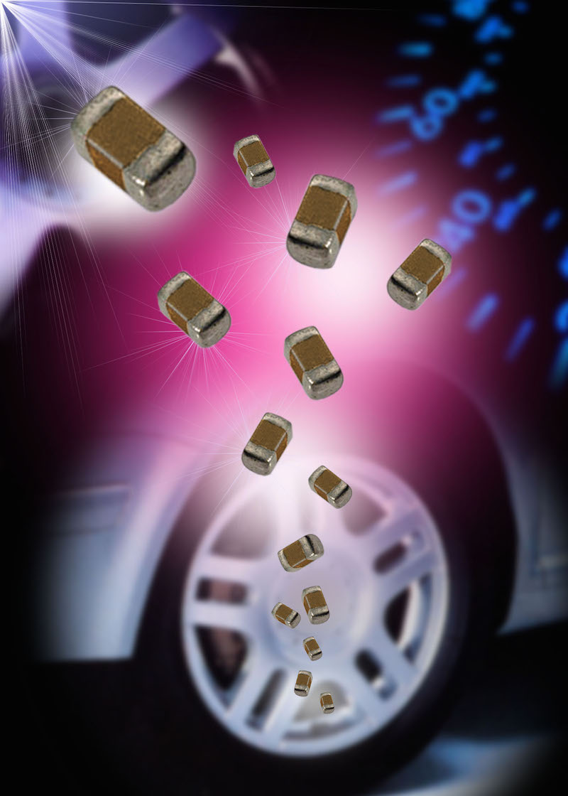 AVX releases high-voltage automotive MLCC series